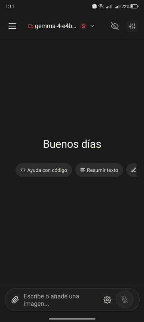 LM Local AI Assistant Chat Interface
